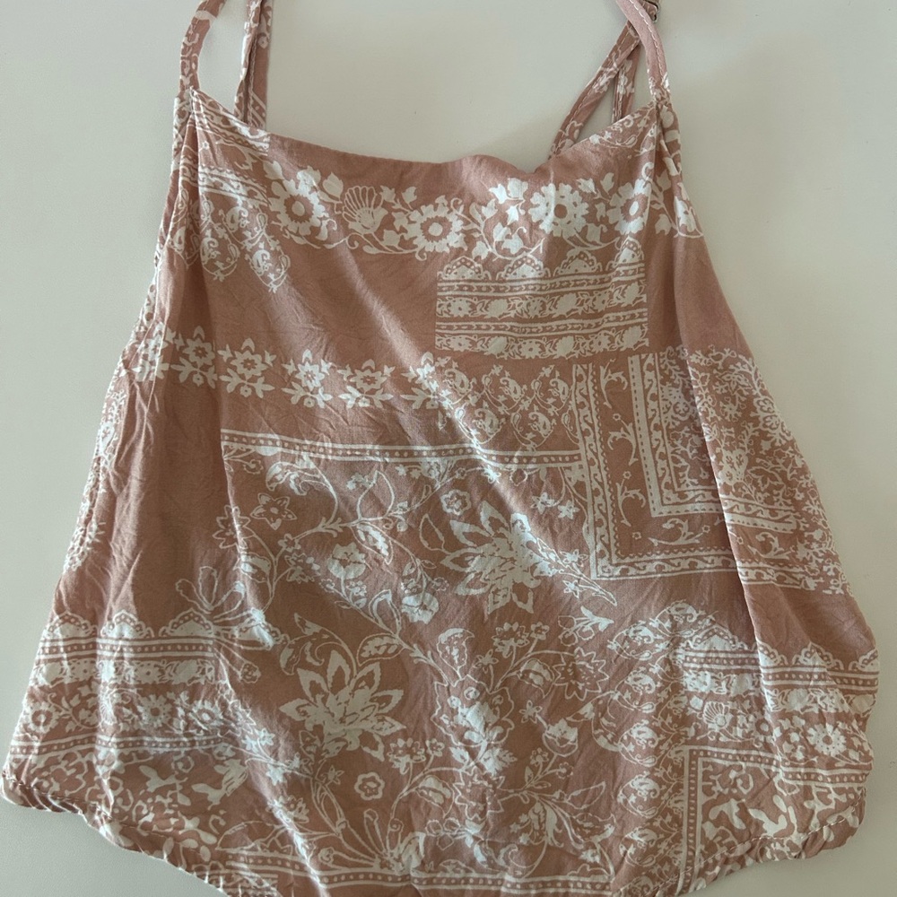 Floral Print Women's Bandeau Top